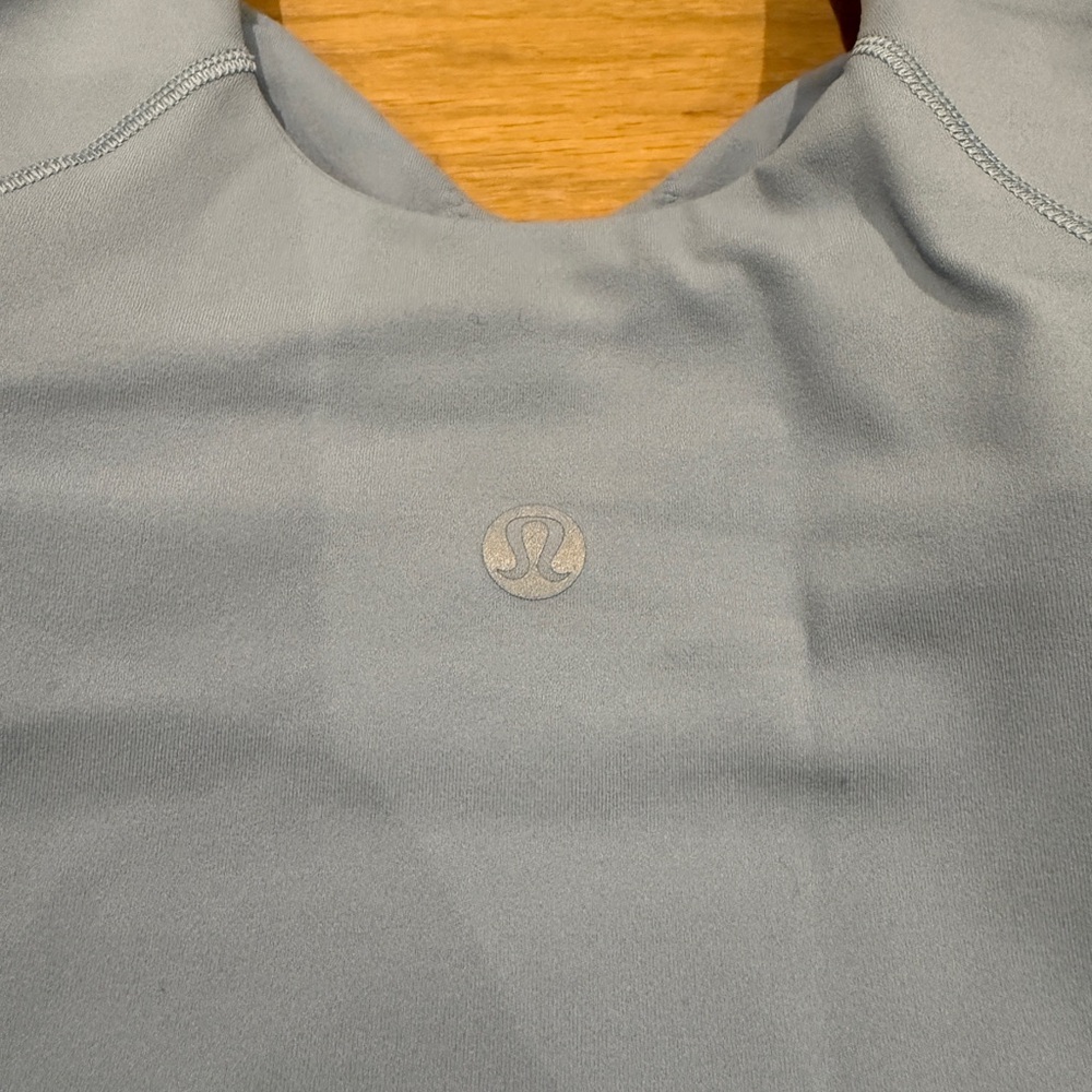 lululemon athletica Gray V‑Neck Tank Bra - Picture 3 of 3